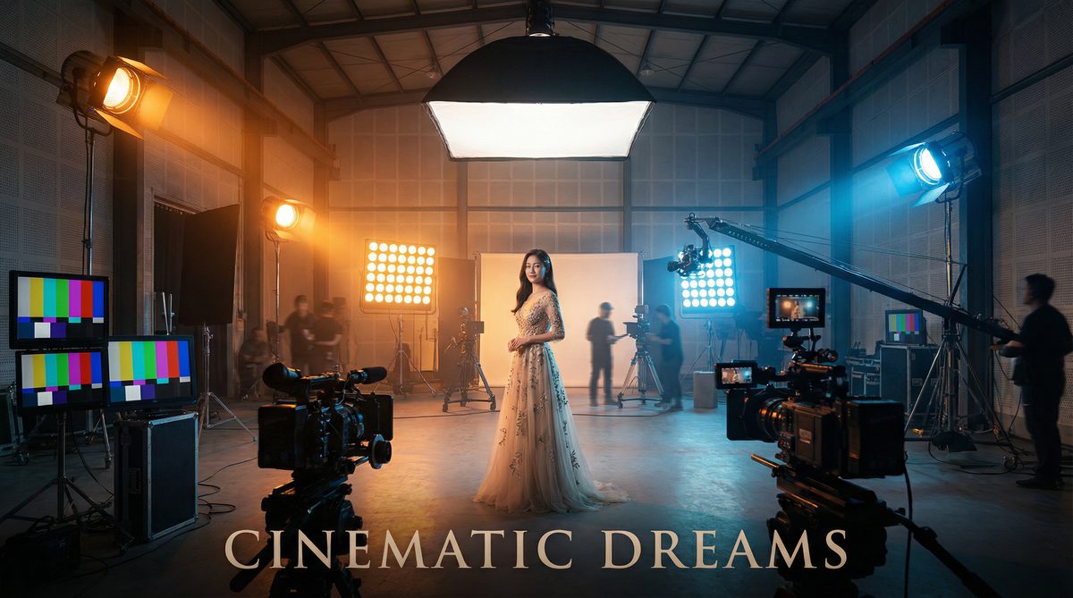 国产大片影视传媒制作现场